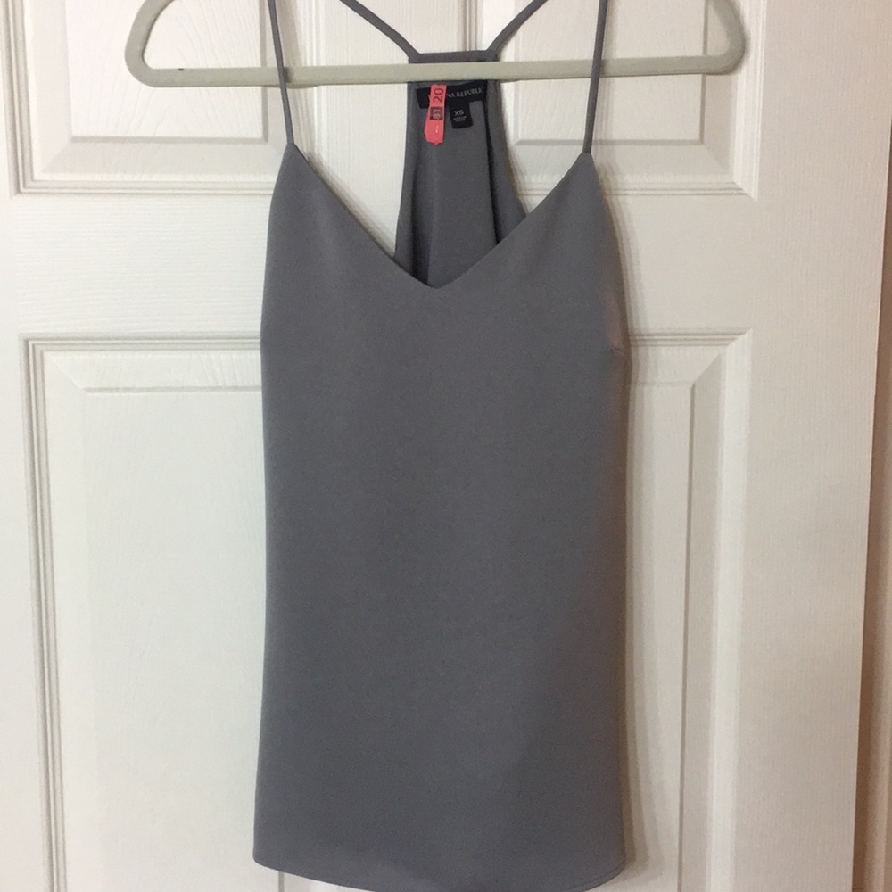 Gray tank top